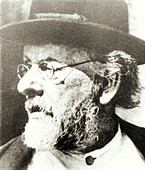Portrait of Konstantin Eduardovich Tsiolkovsky