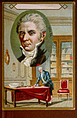 Italian physicist Count Alessandro Volta