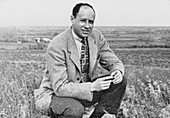 Portrait of physicist George Weil