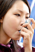 Asthma inhaler use