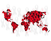 World AIDS epidemic