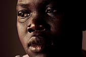 Displaced Ugandan teenager