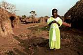 Girl at a refugee camp,Uganda