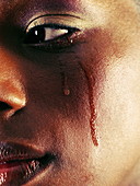 Woman crying