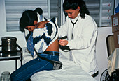 Tuberculosis examination