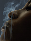 Woman smoking