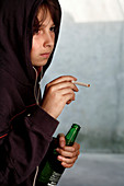 Underage smoking and drinking