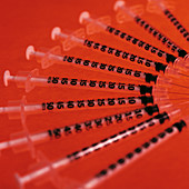 Hypodermic syringes
