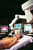 Artery scanning robot