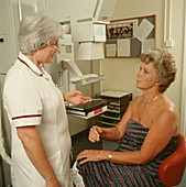 Breast cancer screening equipment