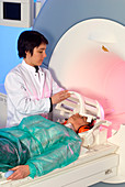 Advanced MRI research,scanner test