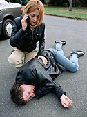 Road accident first aid