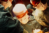 Surgeon's face