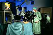 Robotic heart surgery