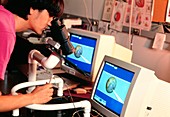Virtual reality training for cataract surgery