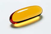 A vitamin E capsule