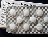 Lisinopril pills