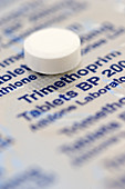 Trimethoprim antibiotic pill