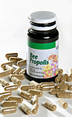 Bee propolis supplements