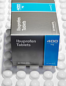 Ibuprofen painkilling drug