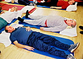 Physiotherapy floor exercises