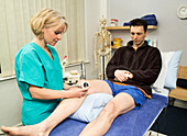 Ultrasound treatment of ligament injury
