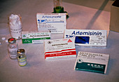 Antimalarial drugs from Artemisia annua plant