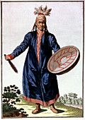 Siberian shaman,18th century