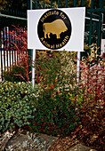 Institute for Animal Health sign