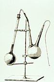 Apparatus used by Louis Pasteur