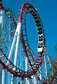 Loop section of a rollercoaster ride