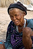 Bushman woman,Namibia