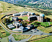 Aerial view of the Royal Observatory in Edinburgh