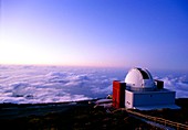 The dome of the Isaac Newton telescope,La Palma