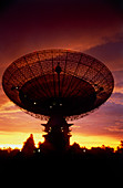 View of the Parkes radio telescope,Australia