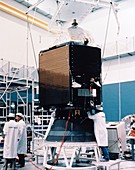 Hipparcos satellite under test in 1987