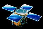 Artwork showing NEAR spacecraft