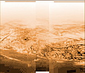View of Titan from Huygens