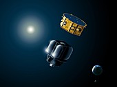 LISA Pathfinder space probe,artwork