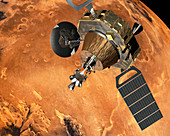 Mars Sample Return orbiter,artwork