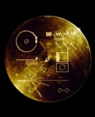 Voyager spacecraft plaque