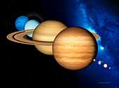 Solar system planets