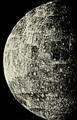 Mariner 10 mosaic of the planet Mercury