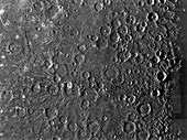 Mariner 10 photograph of the surface of Mercury