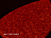 Mercury's transit of the Sun