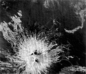 Sapas Mons volcano,Atla Regio,Venus Magellan pic