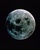 Apollo 11 photograph of the full moon