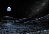 Earth from the Moon,artwork