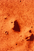 False-colour of Face on Mars