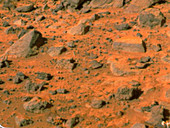 Mars Pathfinder image of the surface of Mars